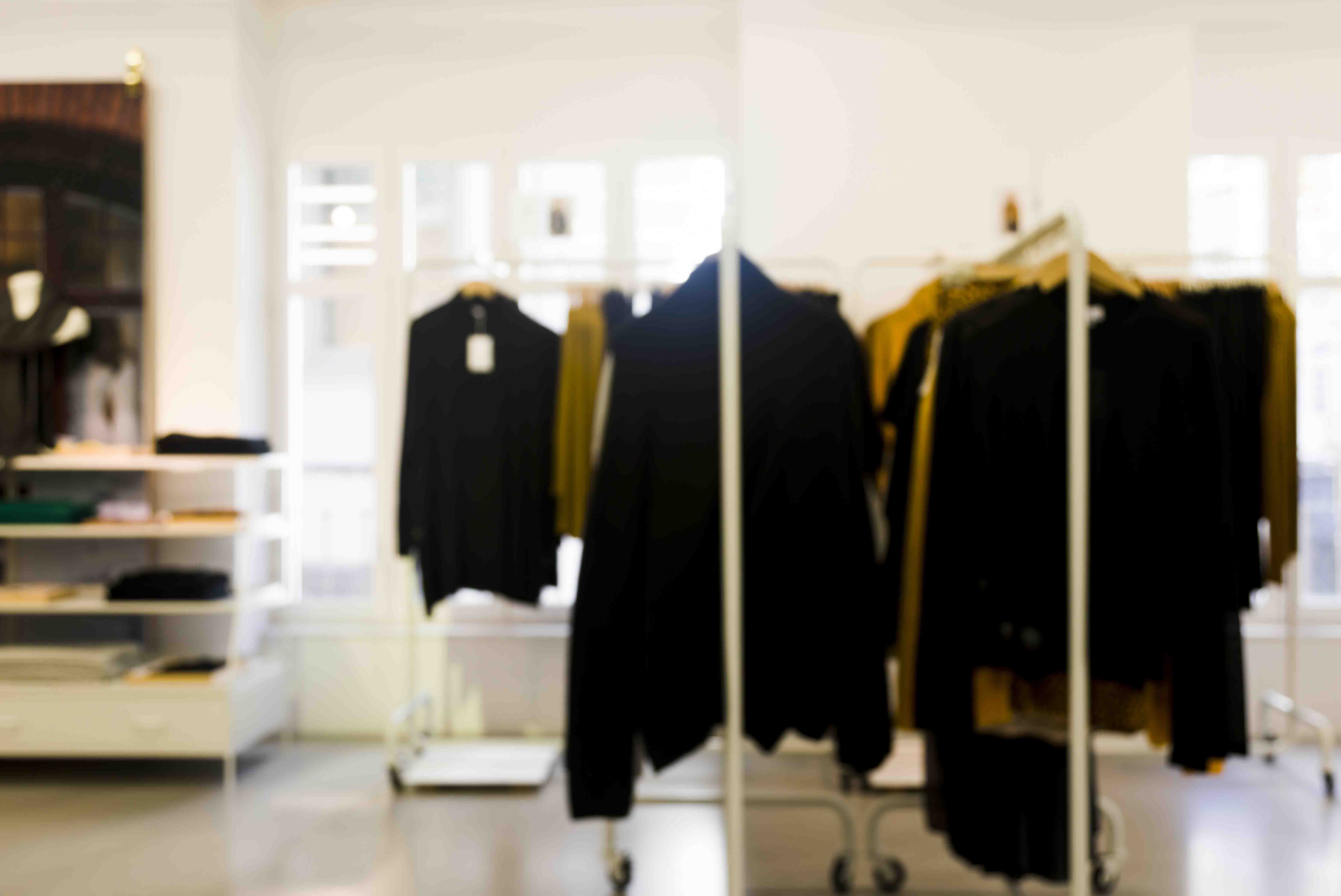 Empty shop with no customers